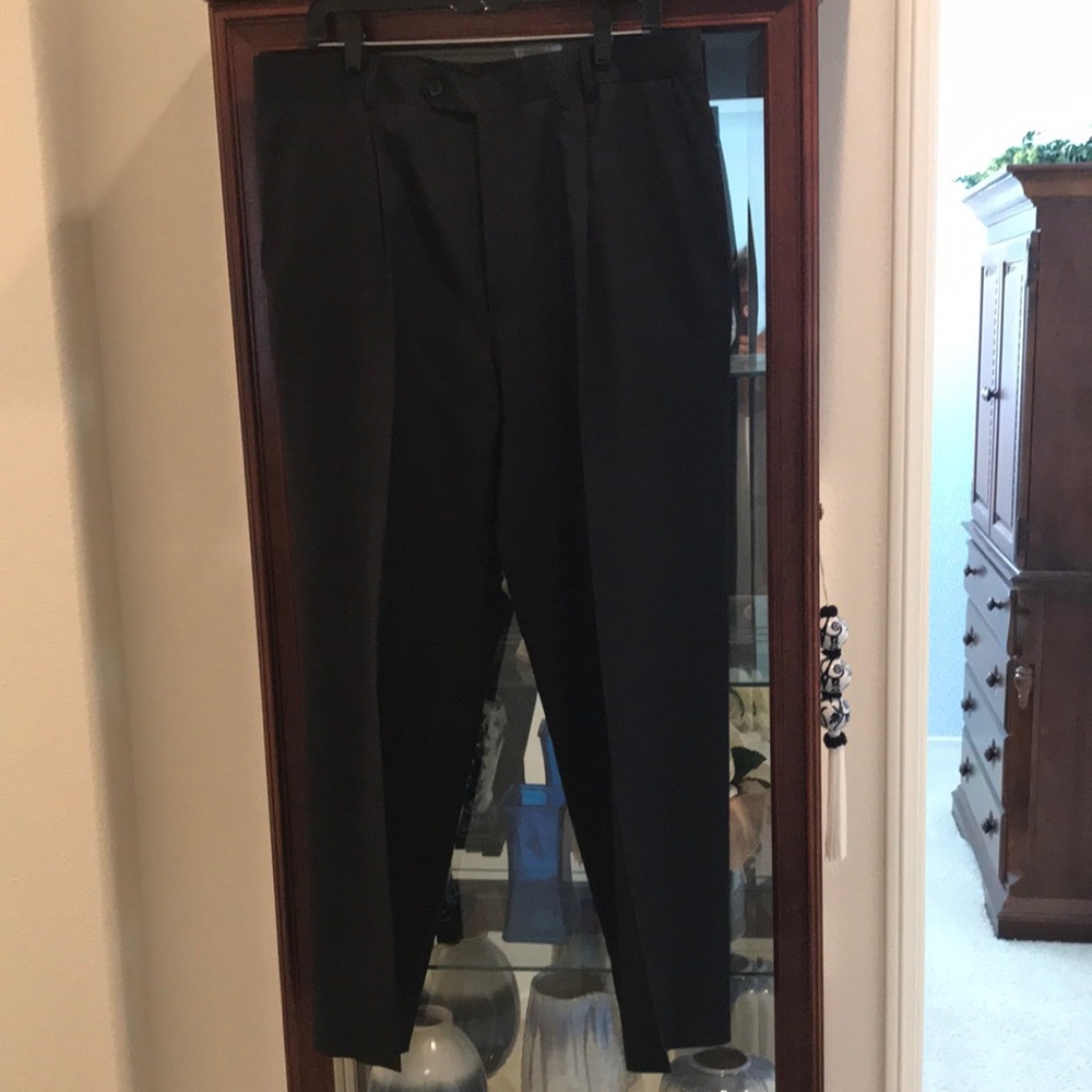 Hugo Boss dark navy men’s slacks